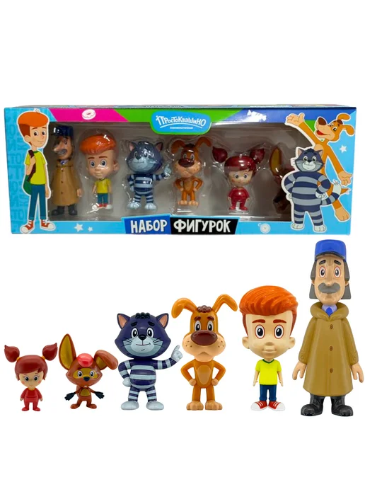 Funky Toys Фигурки игрушки Простоквашино 6 шт. 7 см, 6 шт, фото 7