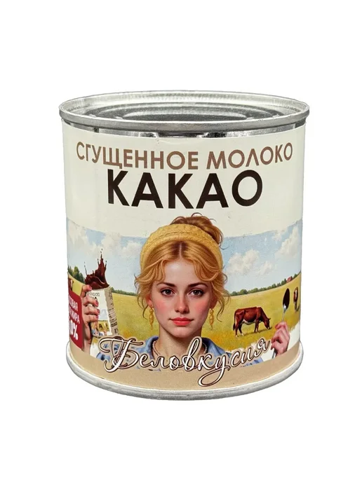 Беловкусия Молоко сгущенное с какао 380 г х 2 шт, 380 г, 5 шт, фото 3