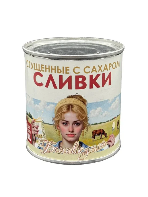 Беловкусия Сливки сгущенные с сахаром 360 г х 2 шт, 360 г, 2 шт, фото 3