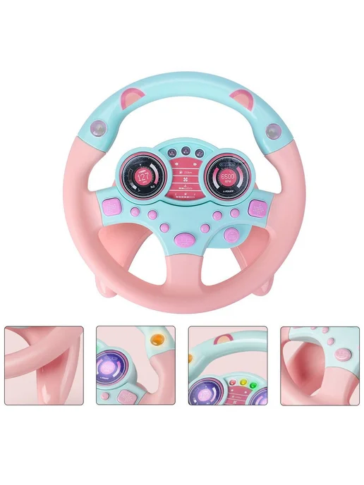 Игровой Руль Розовый Артикул 2395635740, розовый, фото 2