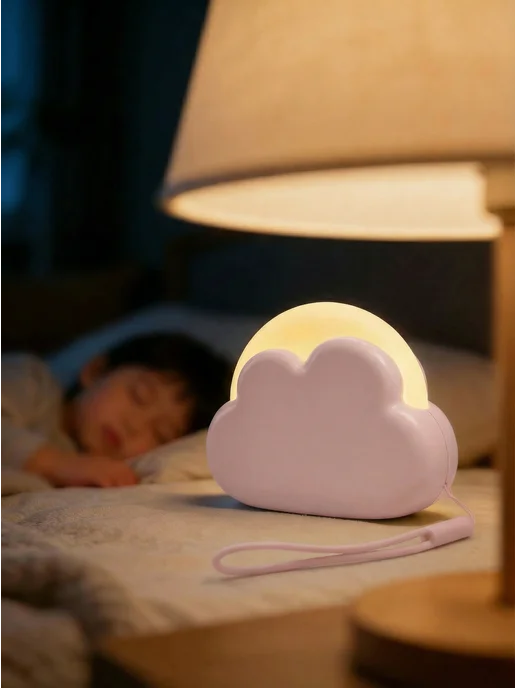 cozy night Ночник детский беспроводной, розовый, фото 6
