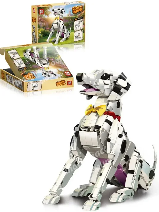 LEGO Конструктор Далматинец 3в1 1869 деталей, белый