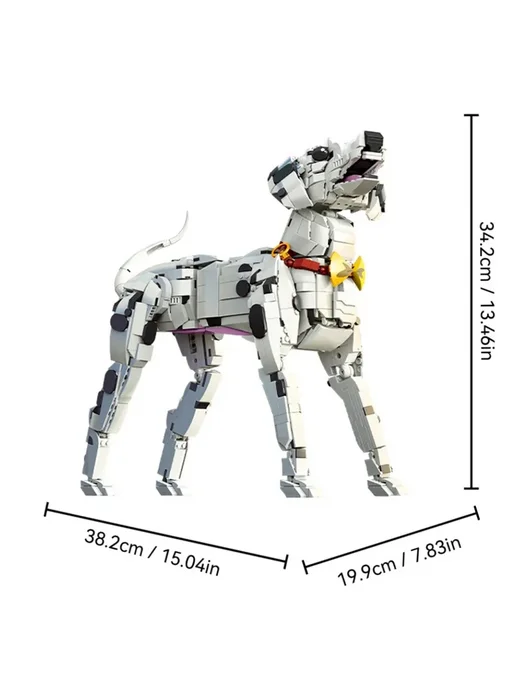 LEGO Конструктор Далматинец 3в1 1869 деталей, белый, фото 6