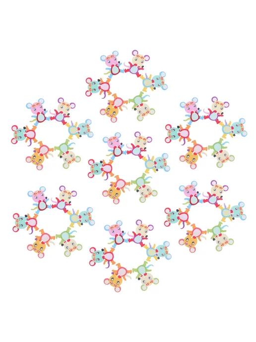 Пуговицы 'Мышки' дерев 3 2x2 6см 50 шт, 2x2, 50 шт, фото 4