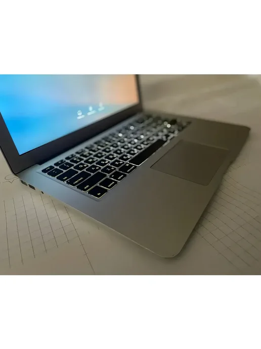 Apple Macbook Air 11 (A1465), серый, фото 5