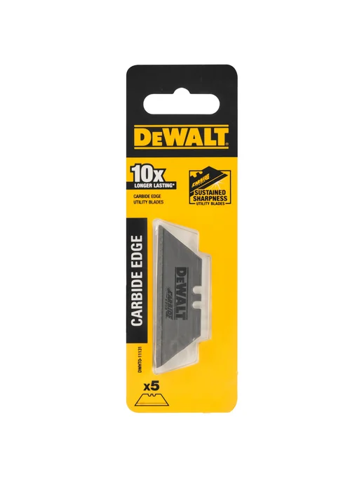 deWalt Лезвие для ножа DWHT0-11131, трапециевидное, 61х18 мм, 5 шт, 61x18 мм, 5 шт, фото 4