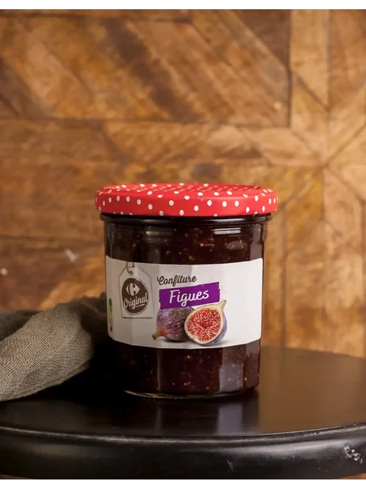 Carrefour Original Карфур конфитюр инжировый с тростниковым сахаром 370 г, 370 г, фото 5