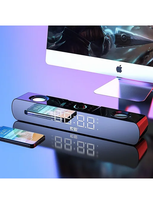 Саундбар SH16 Bluetooth белый, белый