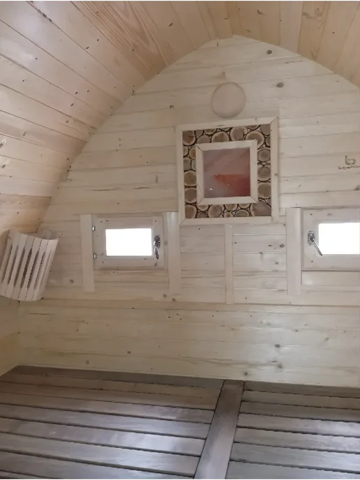 панно можжевеловое с гималайской солью,подсветкой квадратное, розовый, фото 2