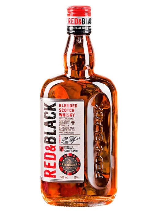 Red and Black Виски, черный