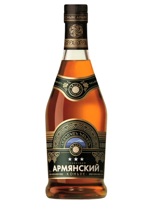 Армянский, 3 летней выдержки, 500 мл