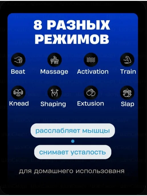 Миостимулятор для тела и и пресса, вариант, фото 5