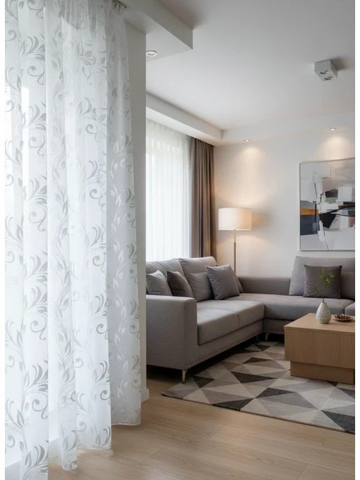 MU_Home Тюль в гостиную спальню 200х250 готовый, 200x250, фото 3