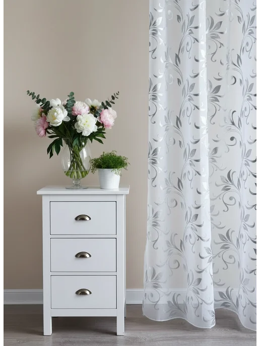 MU_Home Тюль в гостиную спальню 200х250 готовый, 200x250, фото 4