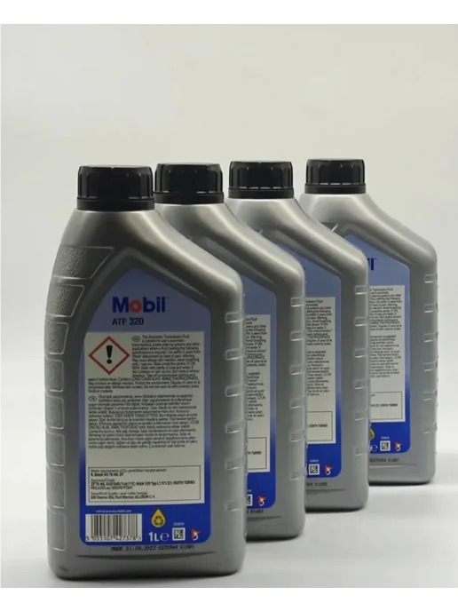 MOBIL Трансмиссионное масло мобил ATF 320 (4л), 4 л, фото 2