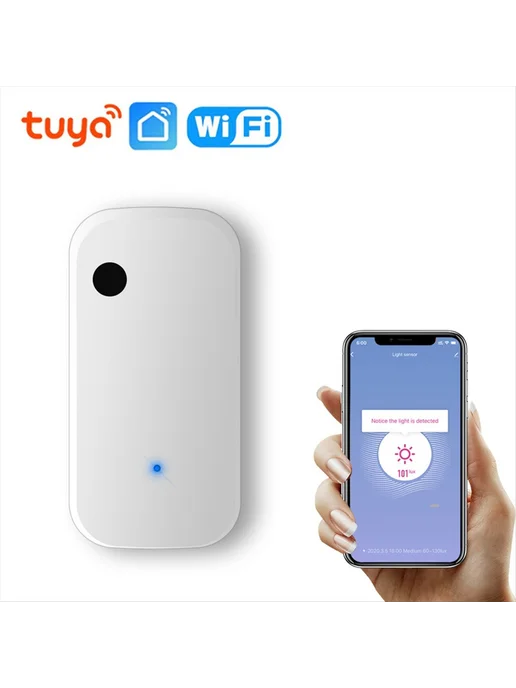 Tuya WiFi-датчик света для умного дома и освещения, вариант, фото 2