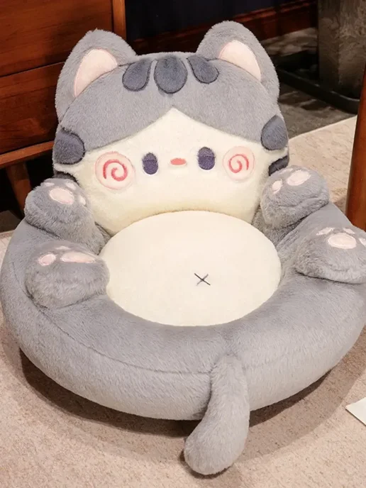 кровать кот для людей большая 50*35cm, коричневый, фото 5