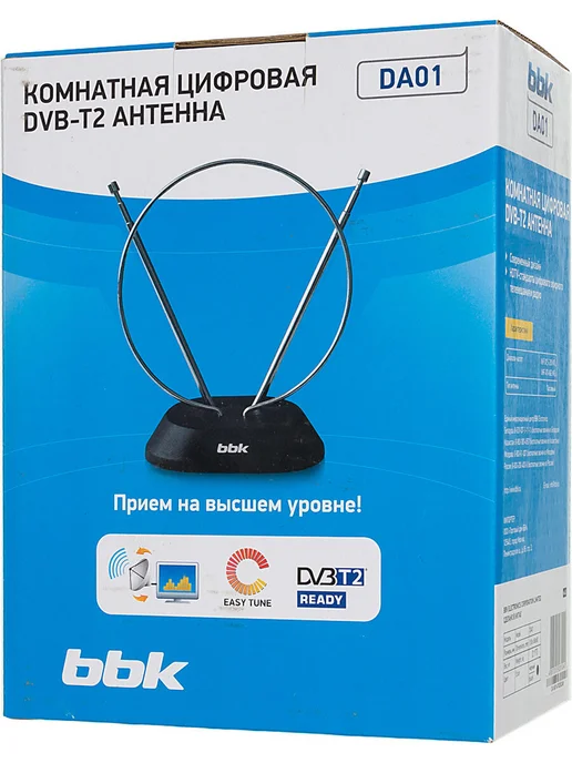 BBK Антенна для телевизора комнатная DA01 DVB-T активная, вариант, фото 5