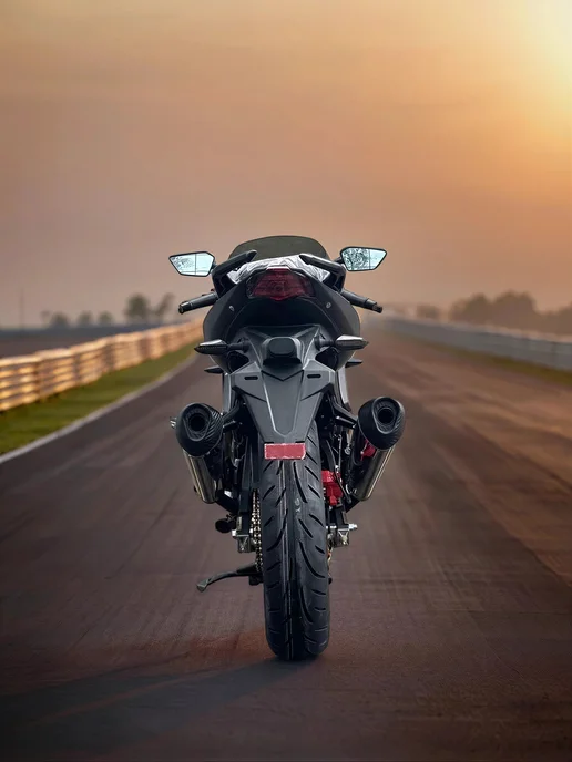 ТЕХНОМОТОРФ Мотоцикл FALCON SPEEDFIRE 250 с ПТС (черный) бензиновый, черный, фото 8