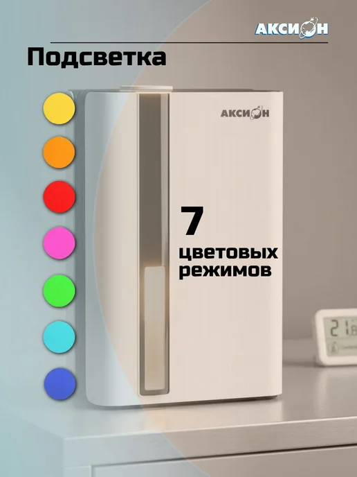 Аксион Осушитель воздуха для дома, поглотитель влаги СТ15, белый, фото 4
