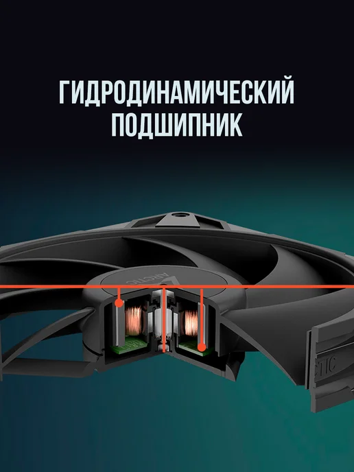 ARCTIC COOLING Вентилятор 140x140 P14 Pro PST PWM 5-Pack (ACFAN00319A) Blac…, 140x140, фото 3