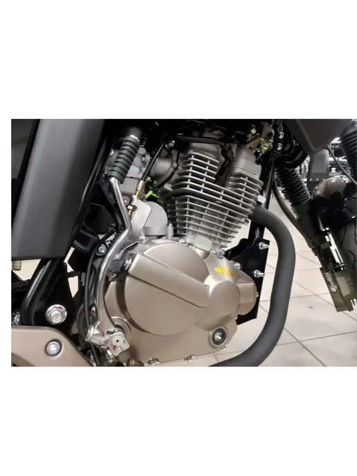 ТЕХНОМОТОРФ Мотоцикл GEAR BLACK 125 с ПТС (кат. А1), черный, фото 7