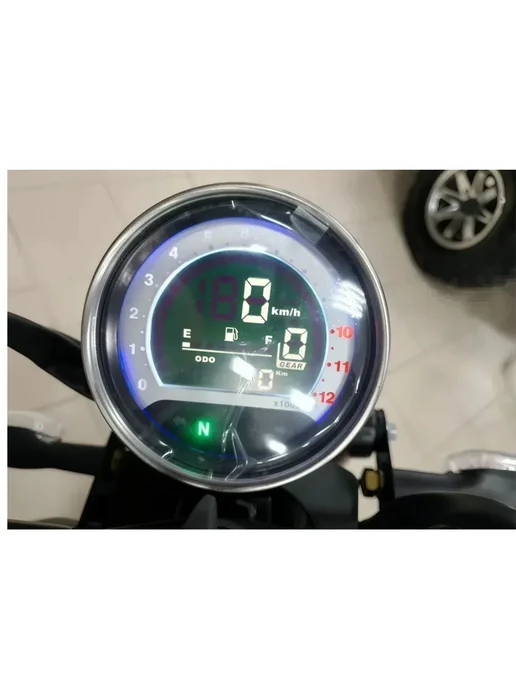 ТЕХНОМОТОРФ Мотоцикл GEAR BLACK 125 с ПТС (кат. А1), черный, фото 8