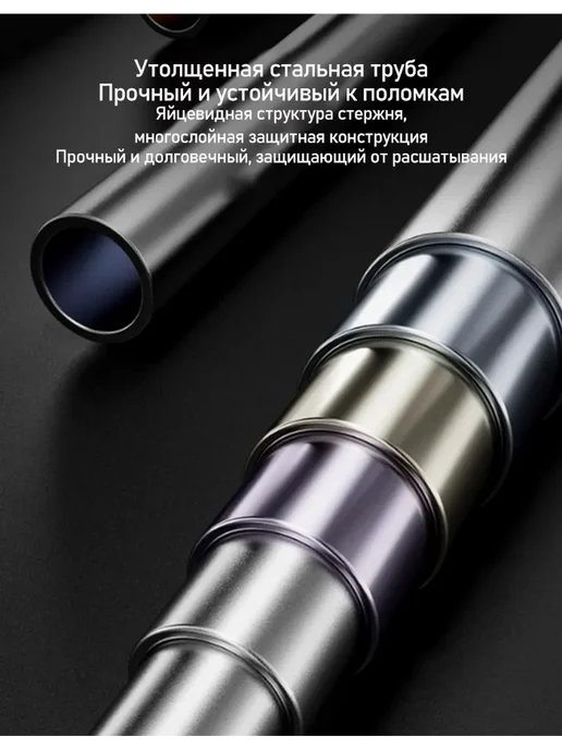 Турник распорный в дверной проем 96-135 см, красный, фото 8