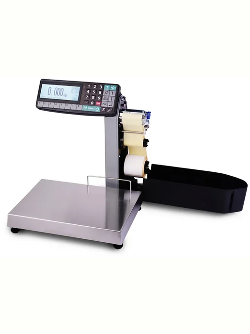 МАССА-К Весы с печатью этикеток MK-15.2-RL10-1 USB, черный, фото 8