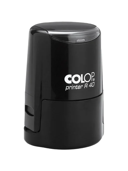 Colop Оснастка для печати круглая с крышкой Pr. R40 черная, черный, фото 3