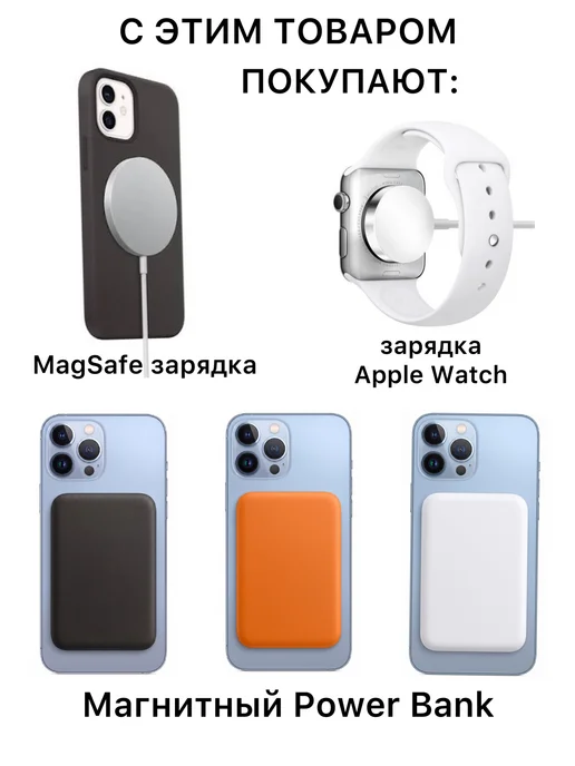 IZIBRAND беспроводная зарядка magsafe для iphone и android 20W, 20 Вт, фото 8