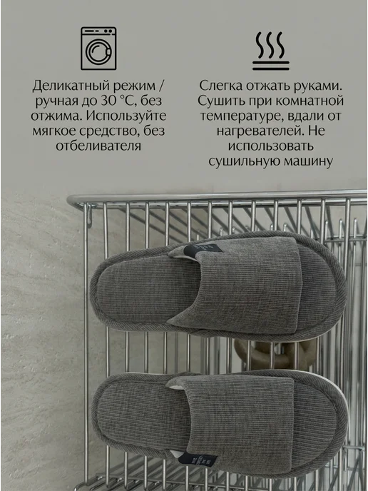 yourKAI Тапочки домашние открытые, серый, фото 8