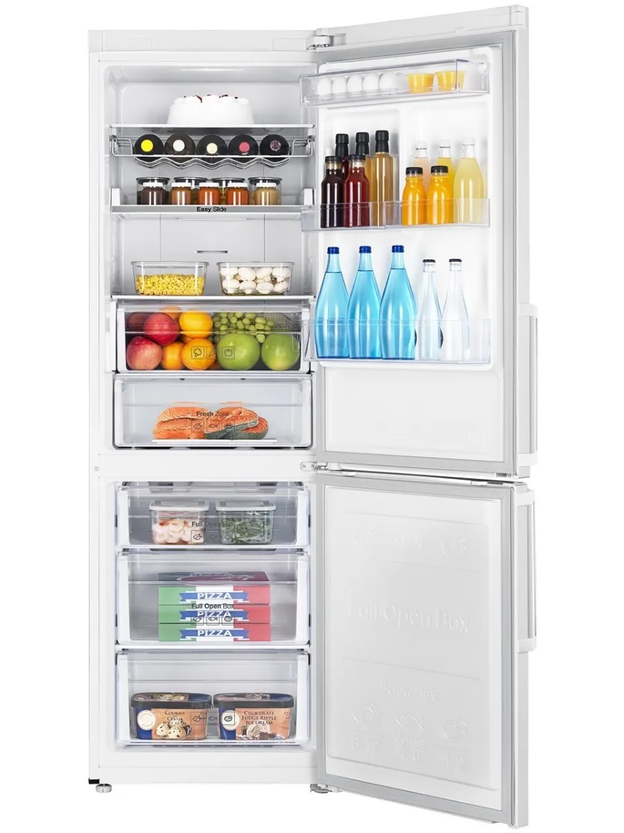 Samsung Холодильник RB33J3515WW EF двухкамерн. белый