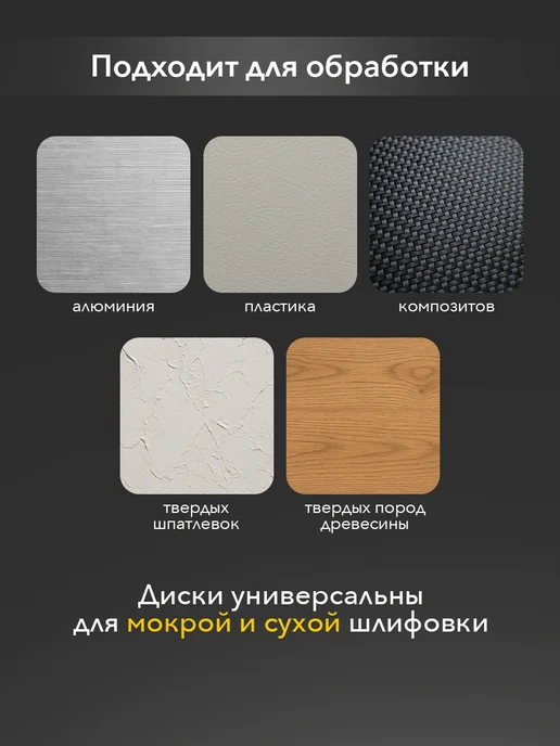 KRANZ Диск шлифовальный на сетчатой основе 125 мм, Р120, 5 шт, 5 шт, фото 4