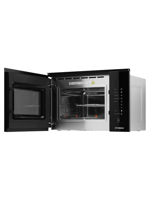 HYUNDAI Микроволновая печь HBW 2560 WG 25л. 900Вт белая встраиваемая, черный, фото 4