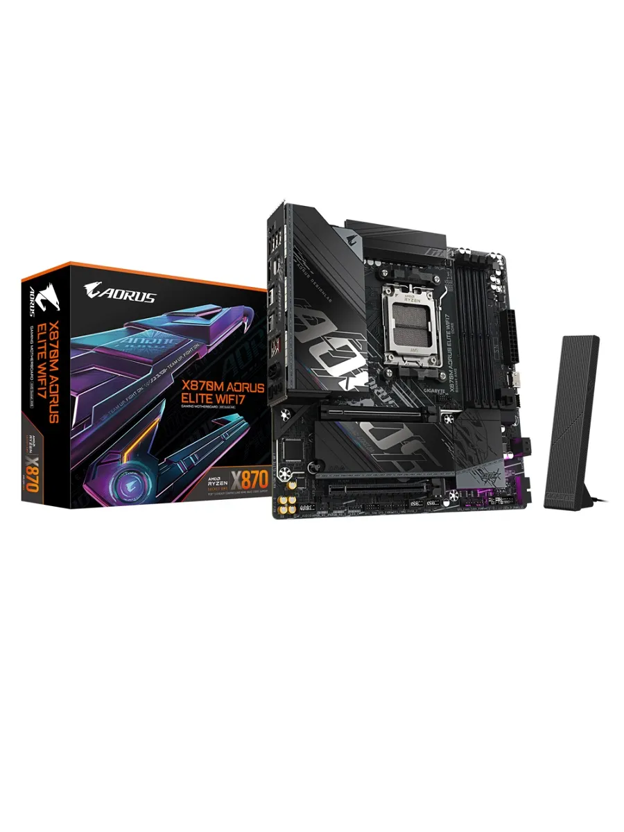 Gigabyte Материнская плата для ПК X870M Aorus Elite WIFI7