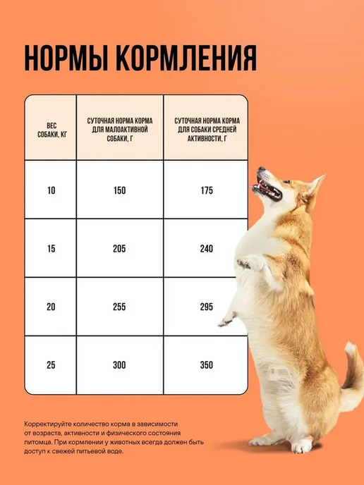 Сухой корм BOWL WOW для собак, крупные, индейка, курица, 10 кг, фото 4