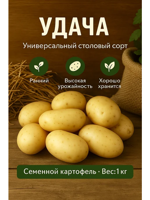 Картофель Удача, вариант