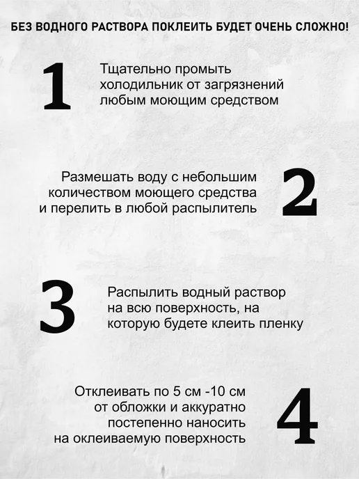 NAKLEIKA ME Самоклеящиеся пленки на холодильник с рисунком, вариант, фото 6