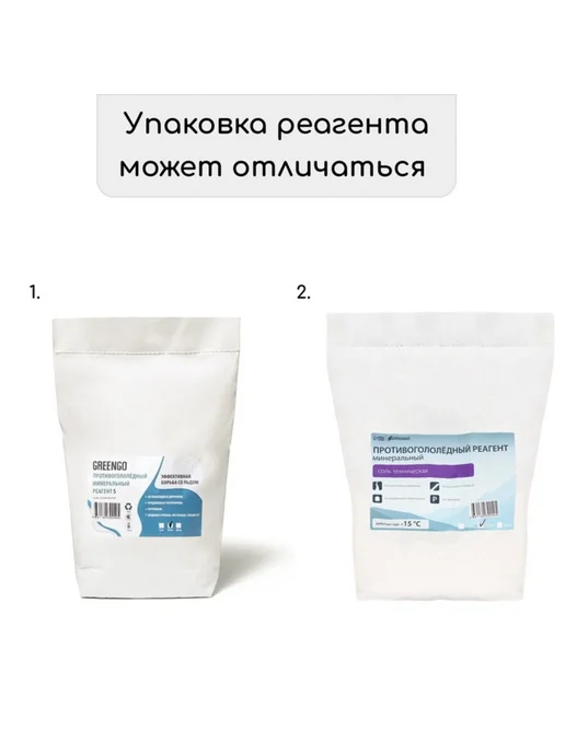 Нимай Нитай Противогололедный реагент соль техническая до -15град.C, вариант, фото 6
