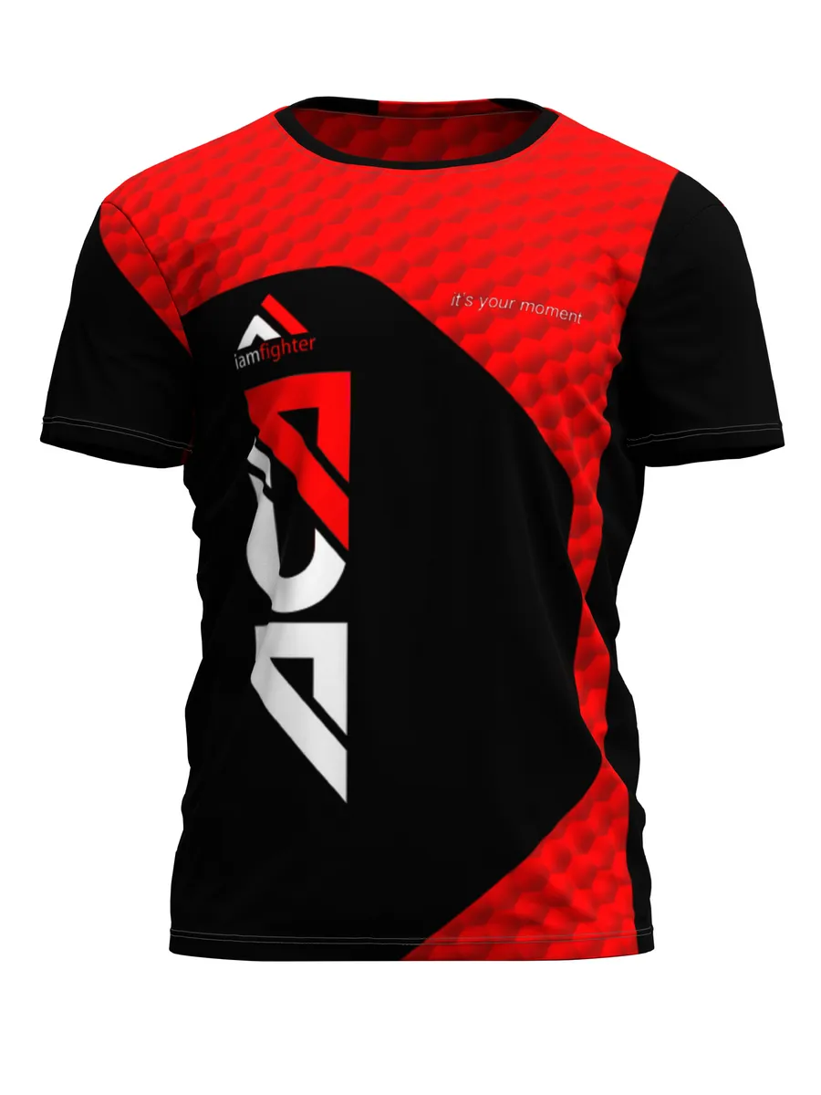 Футболка мужская 3D MMA / Боевые искусства / Iam Fighter Z