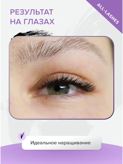 elShine Готовые пучки для наращивания ресниц IZI 2D D 0.08 13 мм, 09, фото 4