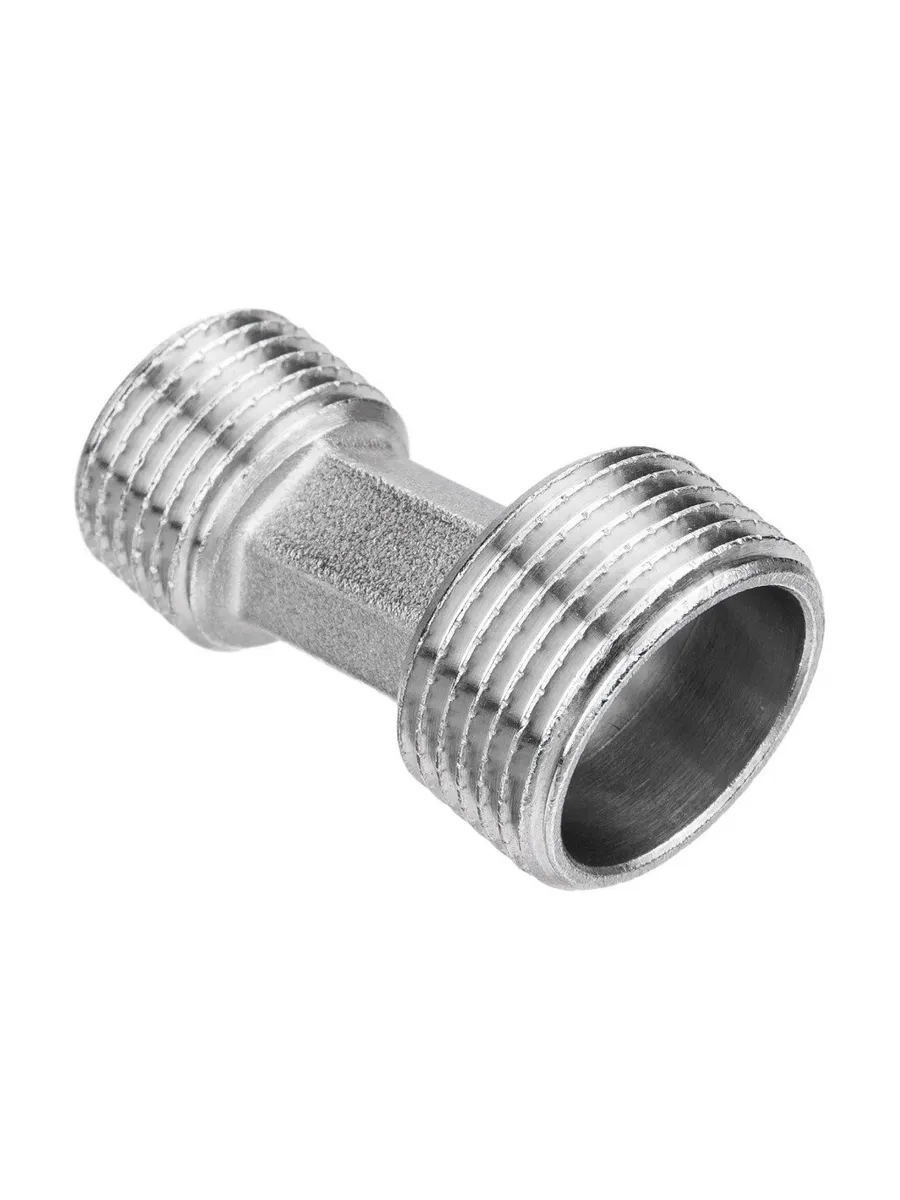 Эксцентрик латунный 1/2-3/4'' ш-ш хром сантехника