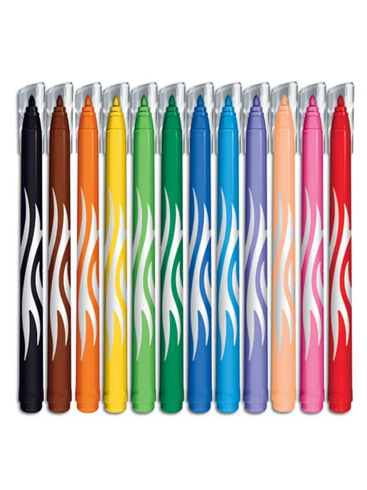 Фломастеры MAPED Color'Peps Jungle, 12 цветов, смываемые, 12 цв., фото 3