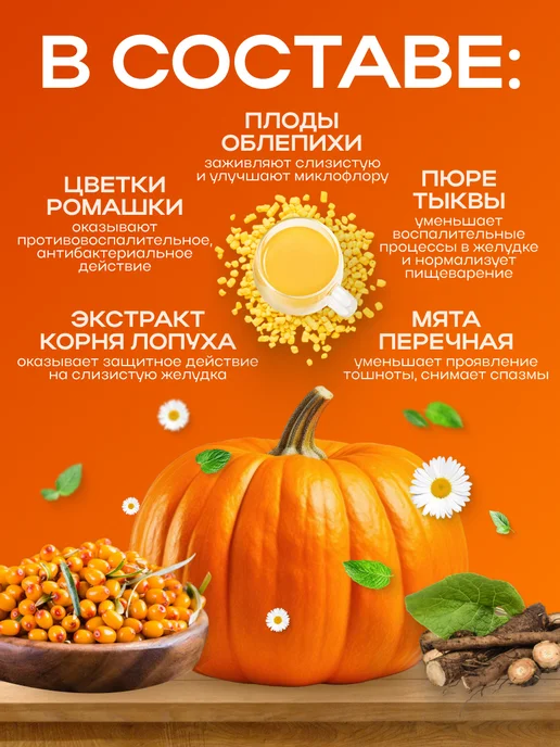 АлтайФлора Кисель быстрорастворимый желудочный натуральный 500 гр, 500 г, фото 2
