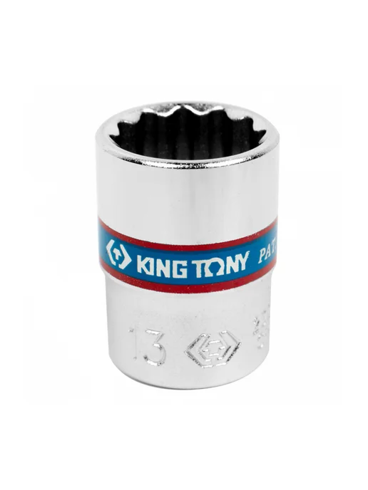KING TONY Головка торцевая 1 4" 13 мм, 13