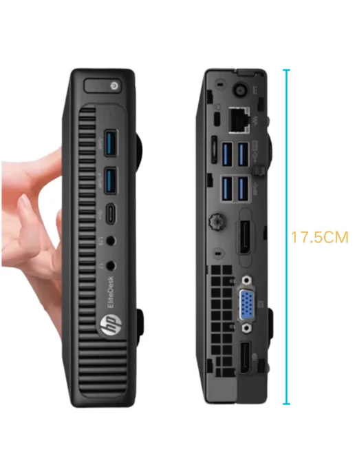 HP Мини-ПК Процессор Core i7-6700T DDR4 8 ГБ, SSD 128 ГБ, 8 ГБ, 128 ГБ, фото 6
