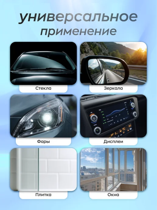 Smart Open Салфетка для стекол и зеркал, серый, фото 3