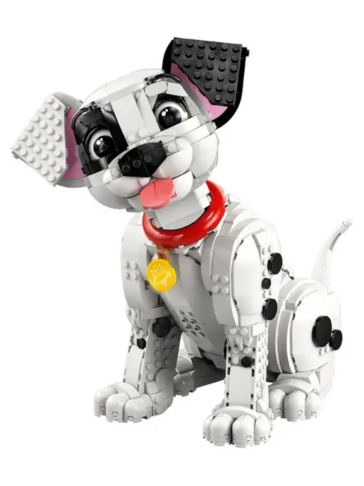 LEGO Disney 43269 101 далматинец Щенок, белый, фото 3