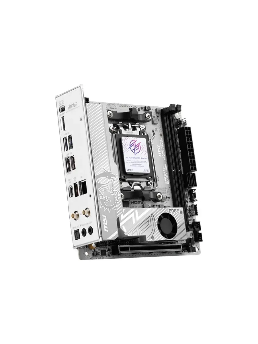 MSI Материнская плата MPG B850I EDGE TI WIFI Socket AM5 AMD B850